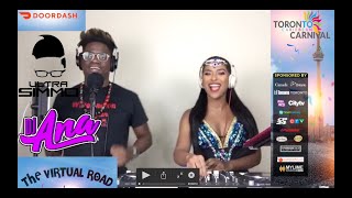 DJ Ana \u0026 Ultra Simmo Live For Toronto Caribbean Carnival 2020 The Virtual Road 1 Hour Soca Show