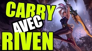 CARRY AVEC RIVEN TOP 6.22  - Guide League of Legends
