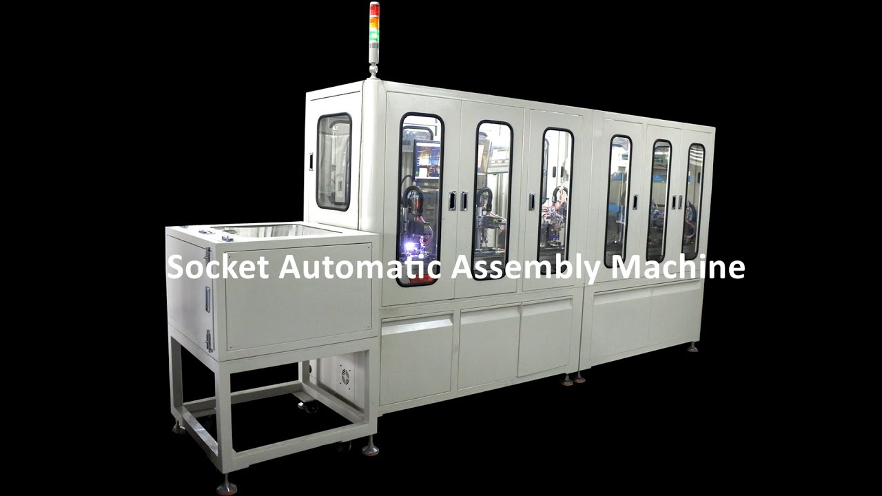 Socket Automatic Assembly Machine Youtube