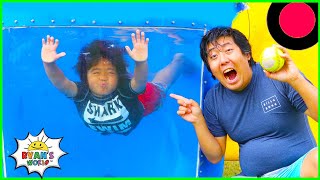 Water DUNK TANK Challenge with 1 hr family fun activities!