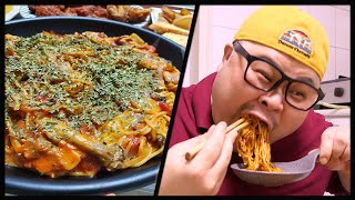 고독한 아재의 한끼?! 먹방 | 👨‍🍳허셰프의 뚜두뚜두 마지막처럼 로제파스타 쿡먹방😤Mukbang ASMR