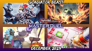 Yu-Gi-Oh! [Master Duel] Gladiator Beast Deck (December 2023)