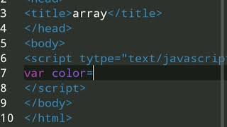 JavaScript Array | Array in JavaScript | How To Create Array in JavaScript | JavaScript Print Array