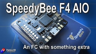 SpeedyBee F4 AIO: A flight controller with intergrated Bluetooth..