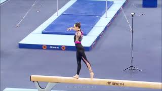 Sarah Voss (GER) Beam D-Score 2022 Baku World Cup EF (2022-24 Code)