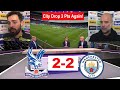 Crystal Palace Draw Manchester City 2-2, : Post-Match Analysis.