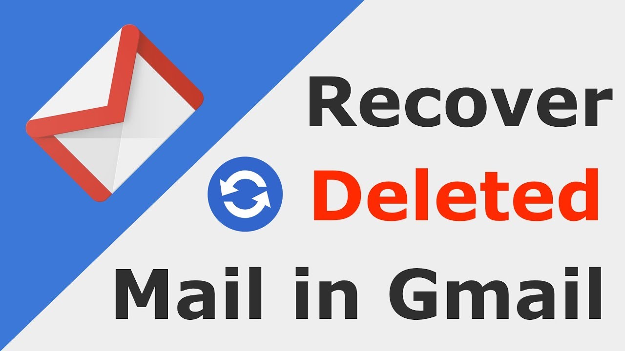 How To Recover Deleted Emails From Gmail After 30 Days - YouTube