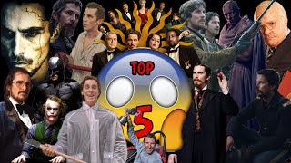Top 5: Best Christian Bale performances