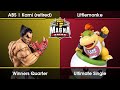 Magna Arena #154 - Kami (retired) (Kazuya,Inkling) Vs. Littlemonke (Bowser Jr.) SSBU Ultimate