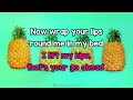 Tove Lo, SG Lewis - Pineapple Slice (Karaoke / Instrumental)