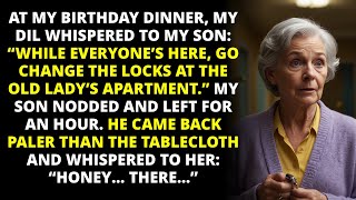 At My Birthday Party In Café, My DIL Whispered To My Son While Everyones Here, Go And Changed...