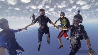 Rekor dunia vertical skydive..