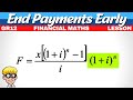 End Payments Early | Grade 12 Financial Maths