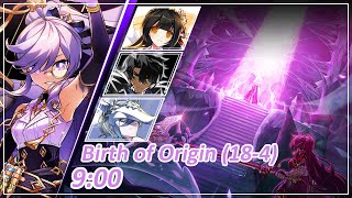 [Elsword NA / 엘소드] Lord Azoth - Birth of Origin (18-4) Solo DPS 9:00