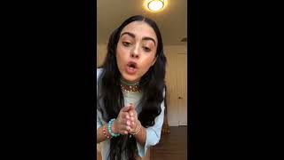 Malu Trevejo || Instagram Live Stream || 19.07.2018