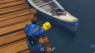 busca patitos de goma localizacion fortnite desafios semana 3 - patitos de hule fortnite