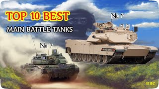 Top 10 Best Tanks in the World! Comparison of the best main battle tanks in the world (MBT)