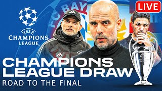 🔴 - LIVE UEFA CHAMPIONS LEAGUE - ROAD TO THE FINAL DRAW REACTION