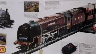 Hornby  Model Railway Layout Train Set A Look through my 1981 Hornby Catalogue Pull Out Poster