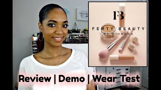 *NEW* FENTY BEAUTY Concealer | Foundation | Setting Powder 💔 Demo, Wear Test and