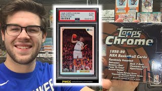Opening Topps Chrome Basketball Boxes From The Year I Was Born 🏀