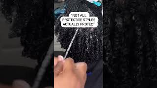 3 Keys to Protective Styling! #shorts #protectivestyles #hairstylist #cosmetologist