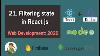 Filtering state in React js
