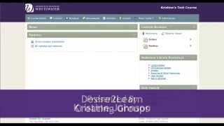Desire2Learn Creating Groups