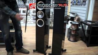 Темный бархат. Обзор АС напольная KEF R500 Black