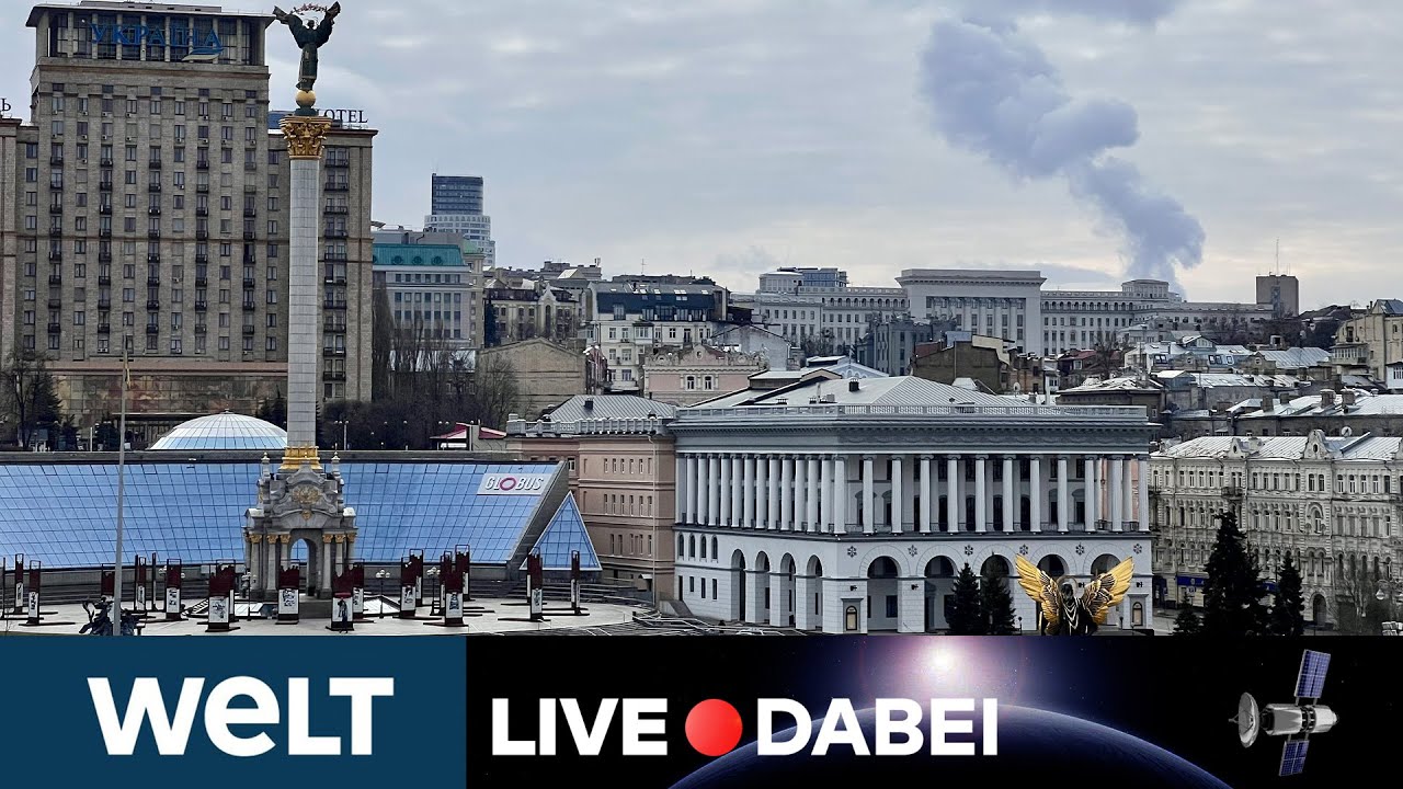 UKRAINE-KRIEG: Livestream Aus Kiew, Von Den Grenzen, Statements Und ...