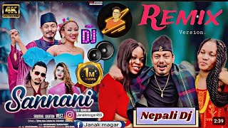 Sannani  ~ sannani dj | Africa New Nepali Lok Song 2080 | Nepali Dj | New Nepali Song 2023