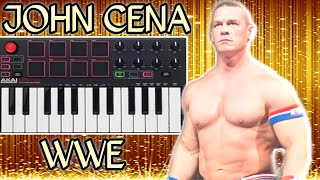 John cena theme in piano | piano cover | piano tutorial | WWE John cena  |