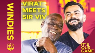 When Virat Met Sir Viv | Kohli Interviews West Indies Legend Sir Viv Richards | Windies