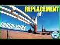 Кран. Замена грузового шкентеля / Crane. Replacement of cargo wire