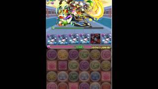 【パズドラ】沙悟浄＆猪八戒降臨 超地獄級 覚醒ハクPT