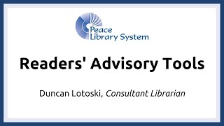Readers' Advisory Tools
