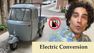 Electric Coffee Cart Build - 1963 Piaggio Ape EV Part 1