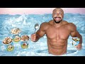 EXTREME COLD PLUNGE ICE CREAM CHALLENGE | WORLD RECORD