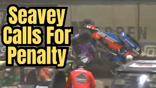 Logan Seavey Calls For Ricky Stenhouse Jr. to be PENALIZED After Chili Bowl Altercation