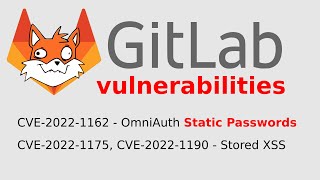 Gitlab OmniAuth Static Passwords and stored XSS