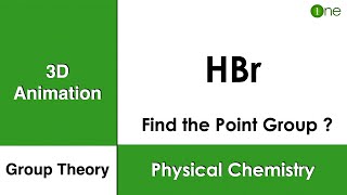 HBr | Hydrogen Bromide | Point Group | Group Theory | Problem | Question | Solved Solution