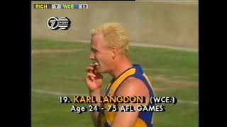 AFL 1992 - Richmond vs West Coast Eagles