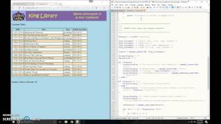 PHP/SQL Database Search - Demonstration