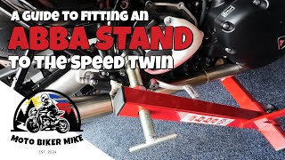 Abba Stand - Guide to fitting to the Speed Twin