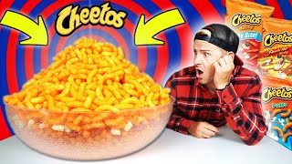 WORLD’S BIGGEST BOWL OF CHEETOS! (25,000 CALORIE FOOD CHALLENGE)