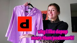 5 reasons why i like DEPOP more than POSHMARK