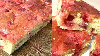 MELTS IN YOUR MOUTH! - Very Strawberry Blondies🍰