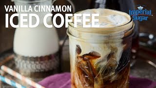 How to Make Vanilla Cinnamon Iced Coffee