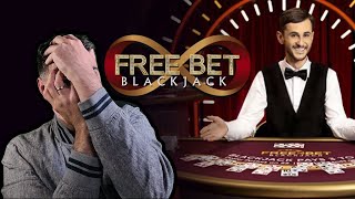 I Got Beat Up Playing Free Bet Blackjack