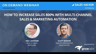 How to Increase Sales 800% with Multi-Channel Sales & Marketing Automation